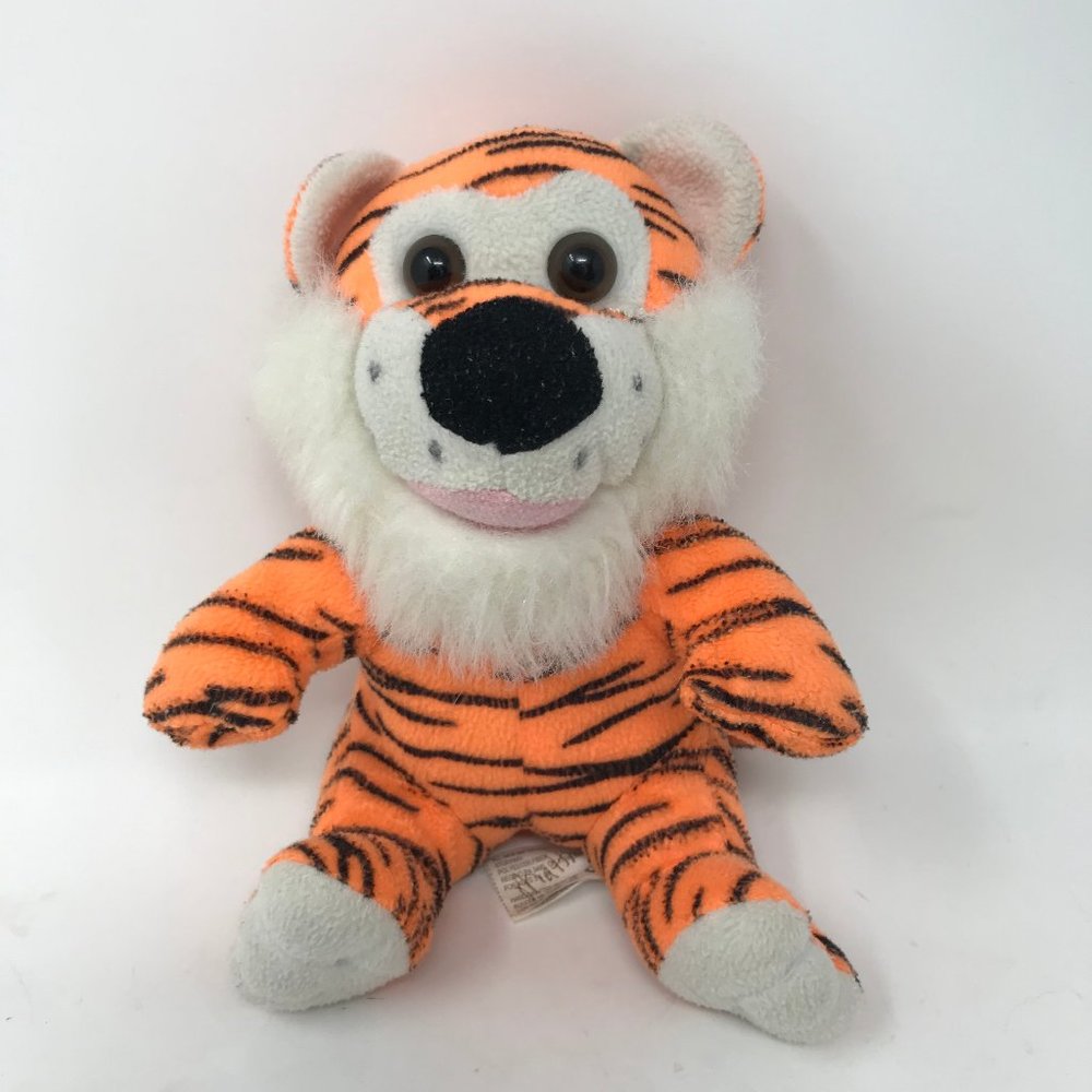 Kuddle Me Toys Plush 8" Tiger Orange Stripe Plush Stuffed Animal
